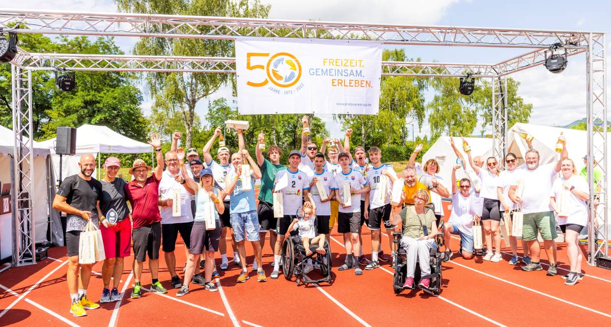 24h-Rollstuhlrennen 2023 im Eichenbachstadion Eislingen